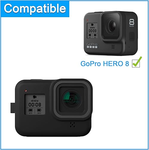 Miniatura 2 de Funda de silicona para Gopro Hero 8, color negro