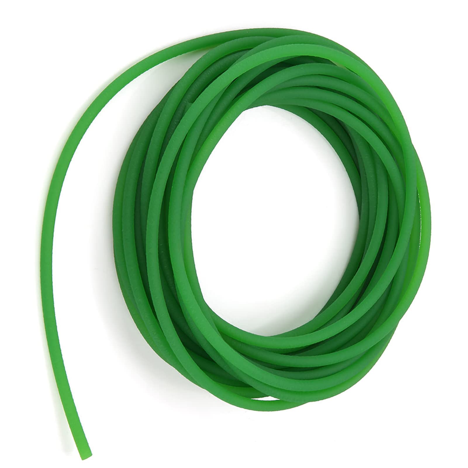 Ejoyous Correa Redonda de Poliuretano PU Verde 5mm*10m para Transmisión
