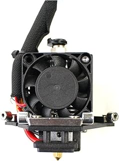 MAIO 3D Printer Effector fit For Q5 Parts 1.75mm PLA Filament With V6 Heat-End 0.4mm Brass Nozzle 24V Cooling Fan service (Color : FLSUN Q5 Effector)