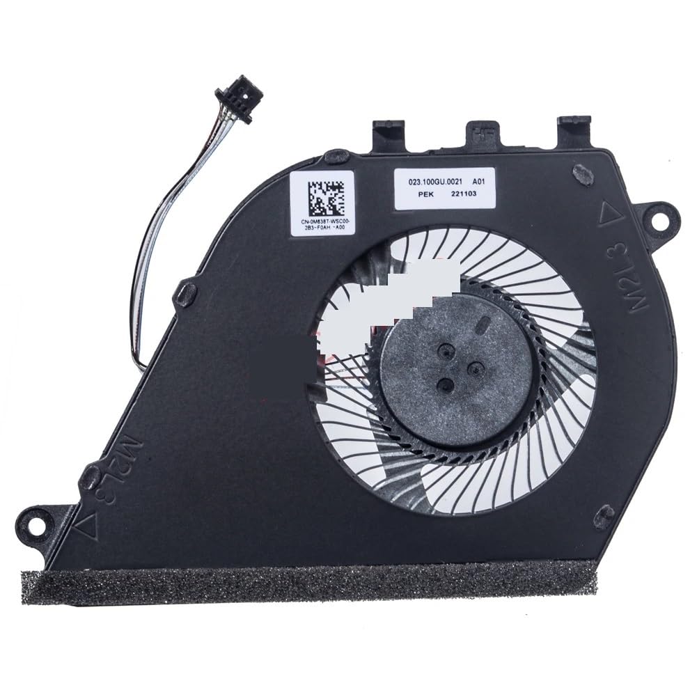 Facile à remplacer Ventilateur de Refroidissement pour Ordinateur Portable, pour Dell INSPIRON 5590 5598 pour Vostro 5490 5498 série 0CKNH2 0M638T DFS5K12114262G FM27