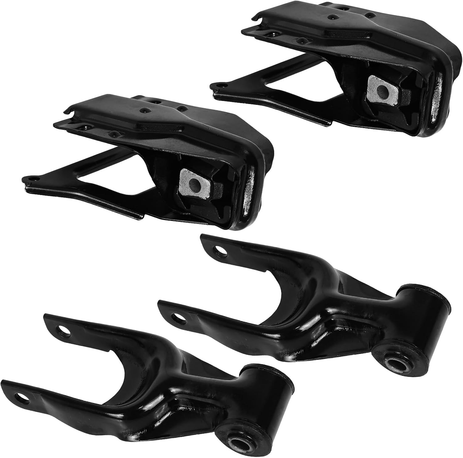 4pcs Engine Motor Mount Kit, for Bucik Allure Larosse 1996-2004, for Regal V6 3.6L 3.8L 2000-2005, for 1997-2008 Pontia Grand Prix, for Chevy Impala 2000-2005, Replace# A5309 A5309 A2866 A2866