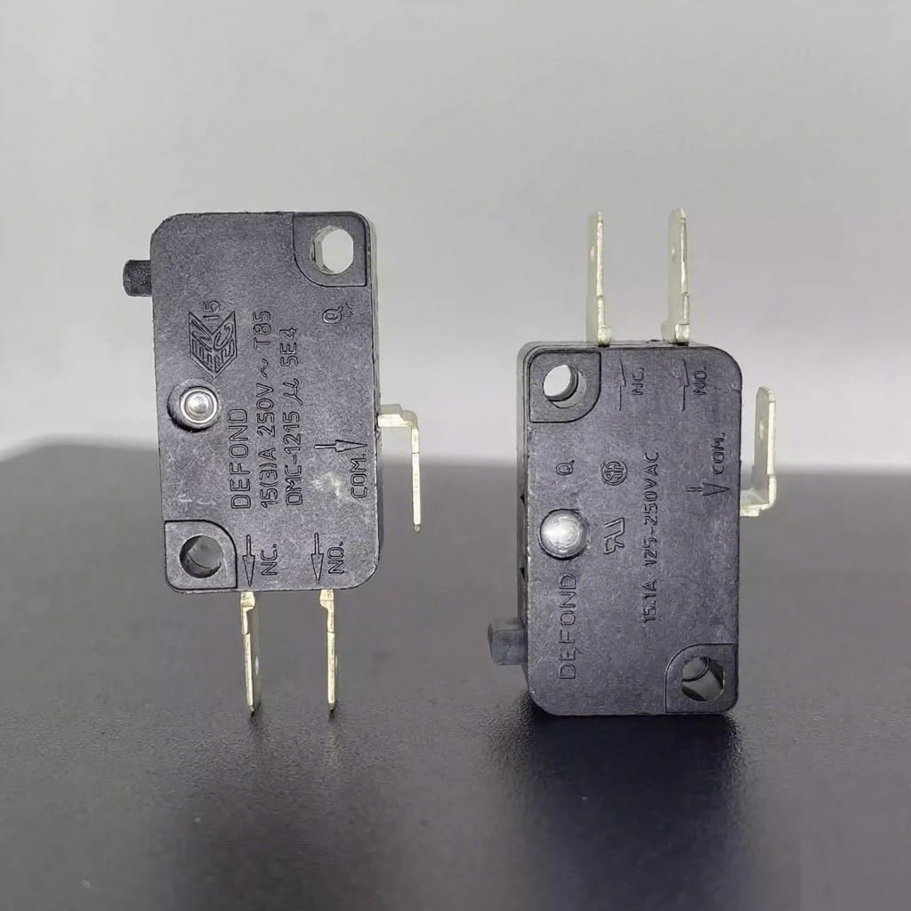 Amazon.com: Defond DMC-1215 Replacement Micro Switch, 3-Pin 15A