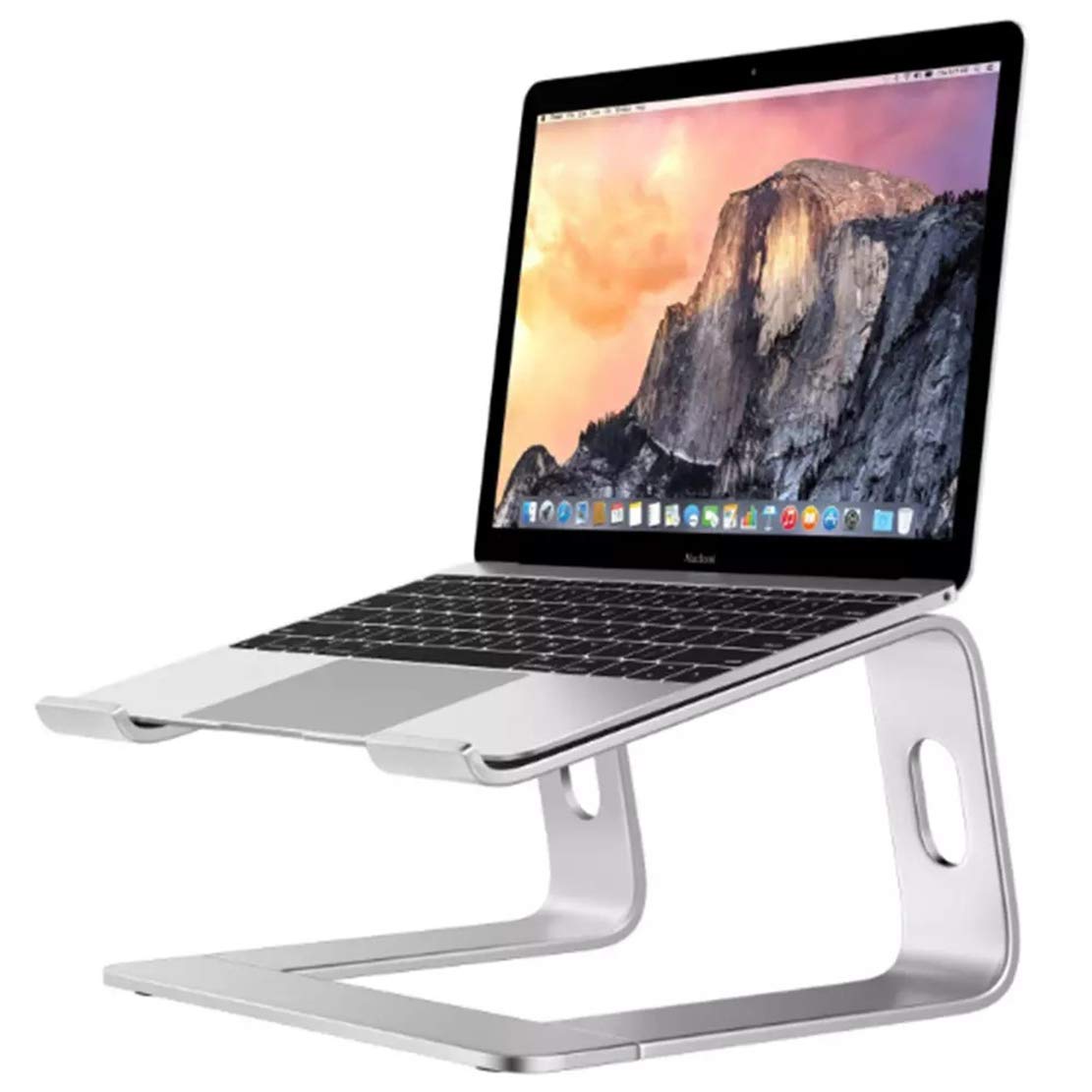 AKT Supporto Pc Portatile Staffa di Raffreddamento Verticale per Notebook Staffa di Ventilazione per Computer Desktop Lega di Alluminio Supporta Fino A 17.3 Pollici di Computer