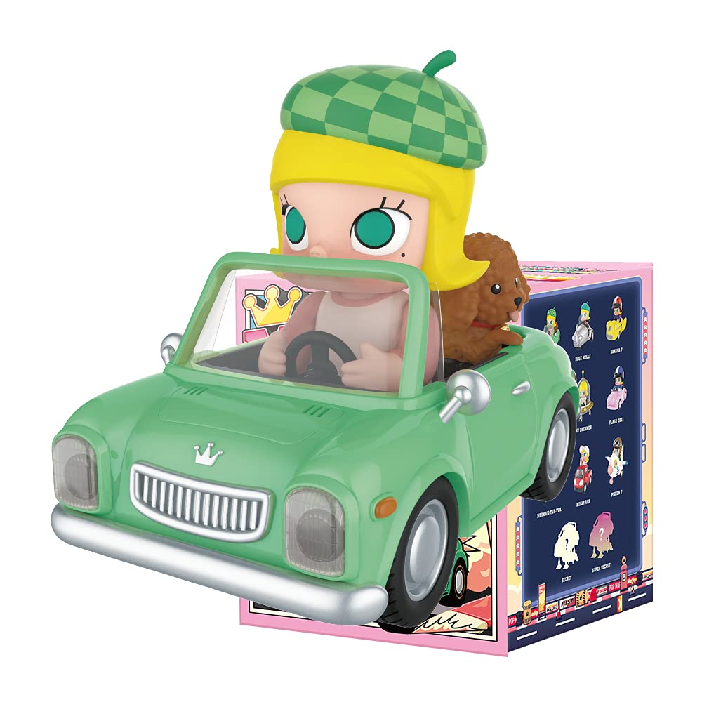 超レア！POPMART Molly Magic Car シリーズ車カーカー Amazon.co.jp: POPMART MOLLY CAR CAR シリーズ ピース : おもちゃ