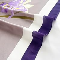 Vista 131 de FONYVE - Pañuelo de satén sedoso de tamaño mediano para mujer, cuadrado, 27.5 x 27.5 pulgadas