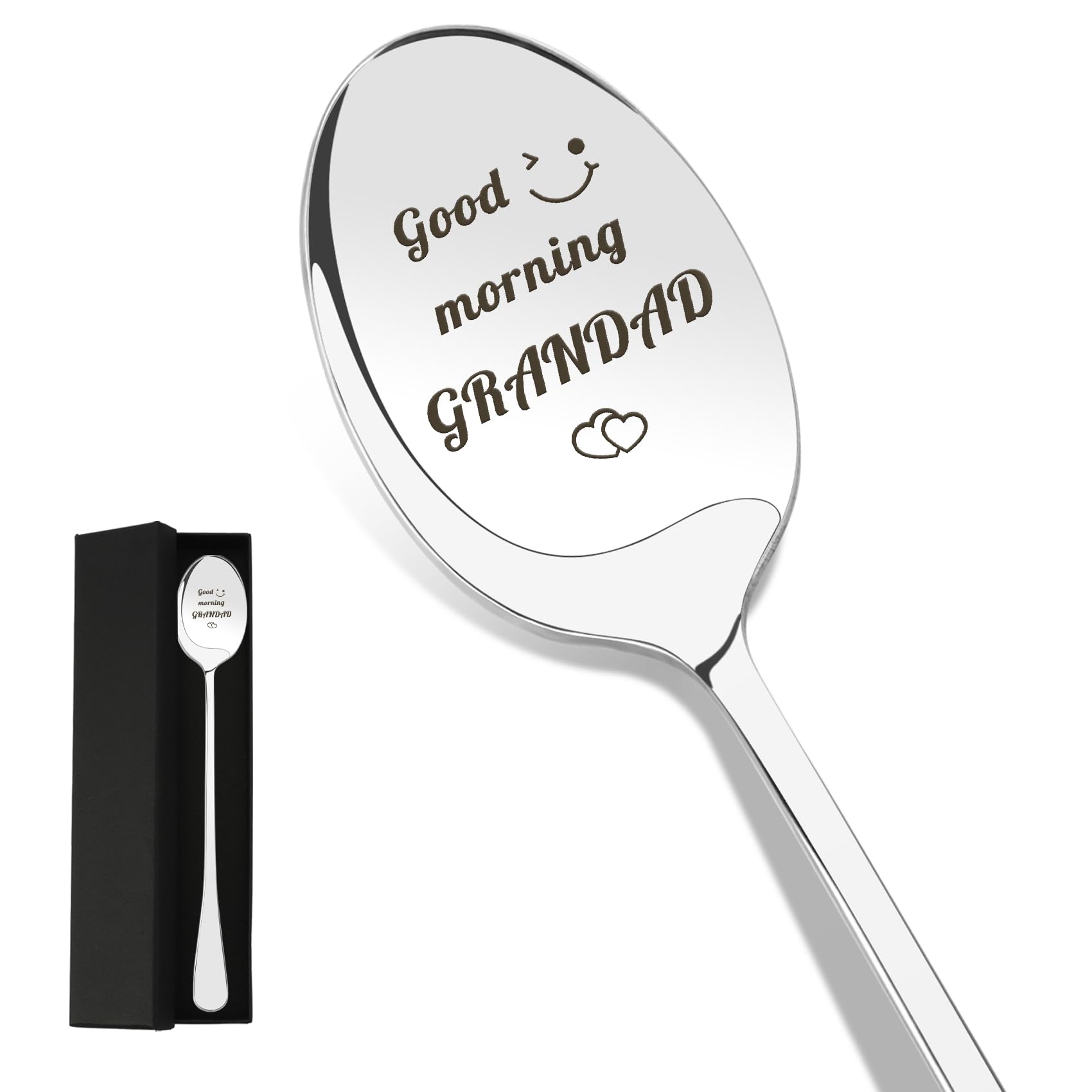 Grandad Gifts for Grandad Easter Gifts Birthday Gifts for Grandad Best Grandad Gifts Coffee Tea Spoon Grandpa Gifts for Grandpa Good Morning Grandad Gifts Grandad Fathers Day Gift Christmas