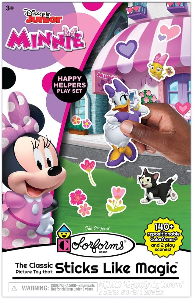 Colorforms Bluey Set - Repositionable Pieces Stick Like Magic - Scenes and Pieces from The Show Bluey for Storytelling Imaginative Play - Ages 3+