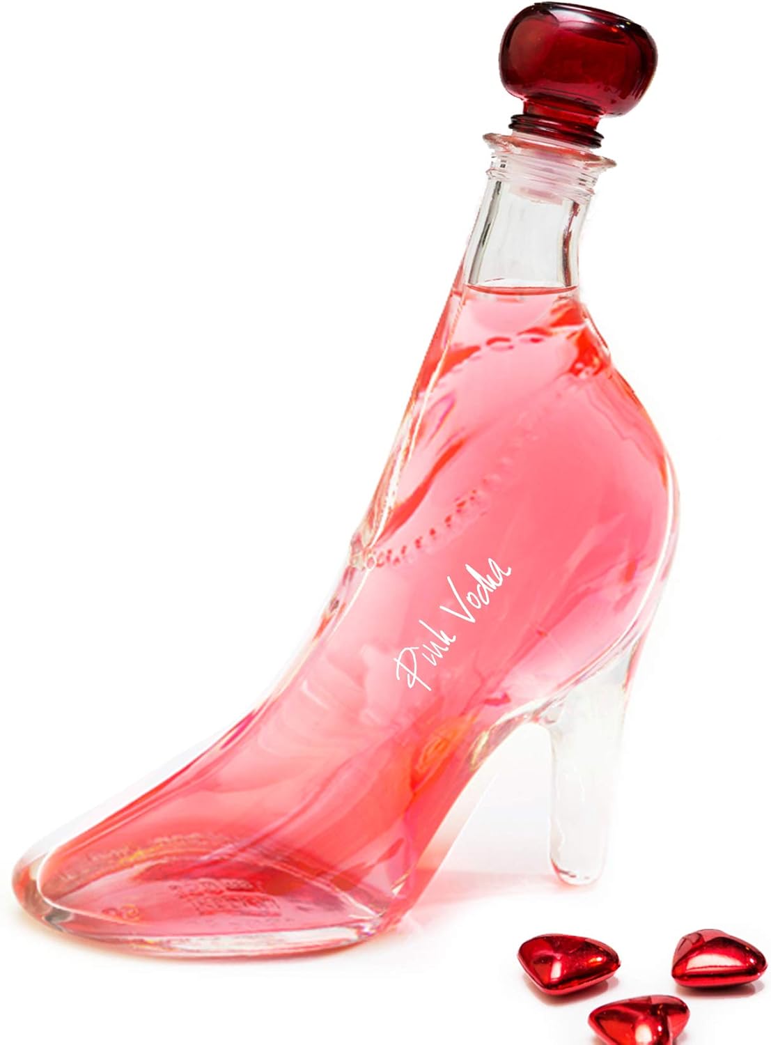 Pink Vodka Gift Shoe Shaped Glass Bottle 350ml 32 Amazon.co.uk