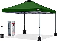 Vista 22 de MASTERCANOPY Carpa Plegable Duradera con Bolsa con Ruedas (Blanco)