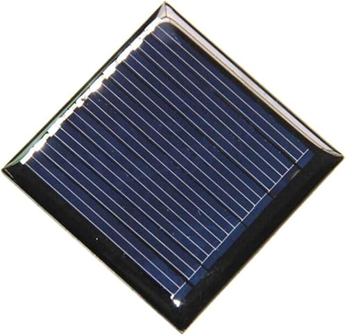 Miniatura 4 de 10 unids 2 V 60 mAh 0.12 W 1.772 x 1.772 in Micro Mini Power pequeño módulo de panel de célula solar para DIY luz solar cargador linterna