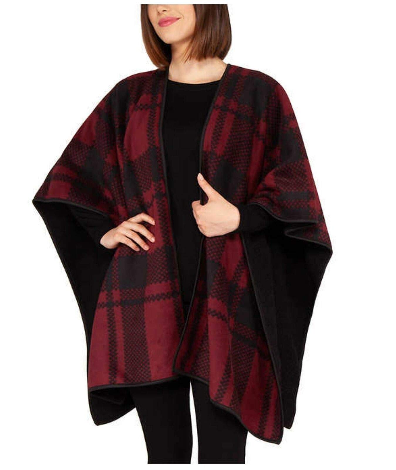 Aliya Mutli Way Cotton Wrap Dark Wine