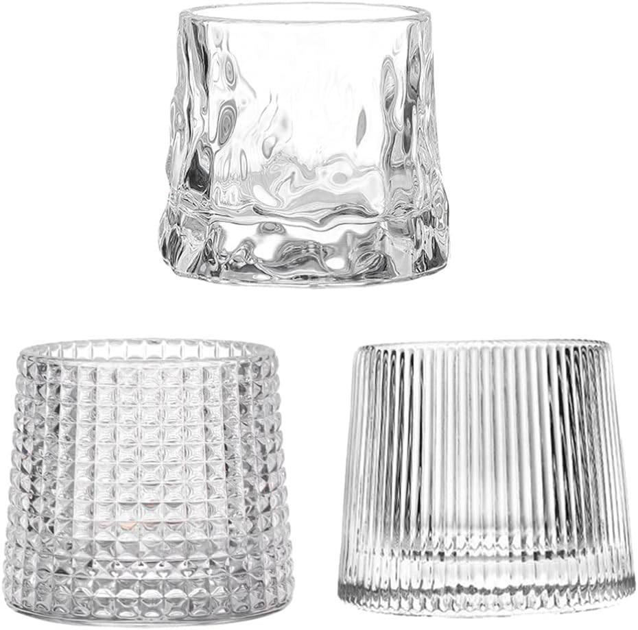 Abaodam ウイスキーカップウイスキーグラス ロックグラス ブランデーグラス ウイスキー クリア ガラスグラス クリスタルグラス ワイン