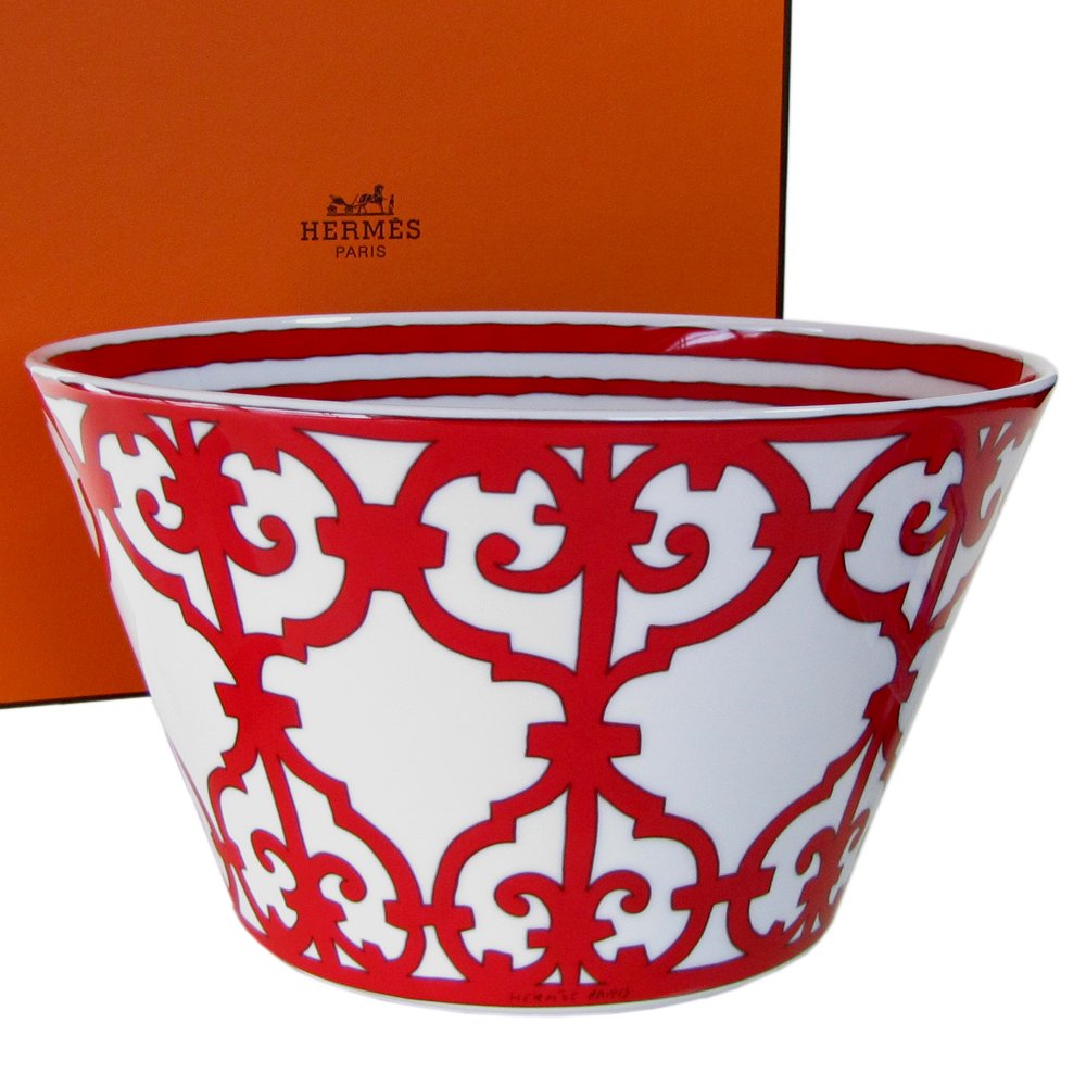 極美品】エルメス HERMES ガダルキヴィール 23cm スフレボウル Amazon 