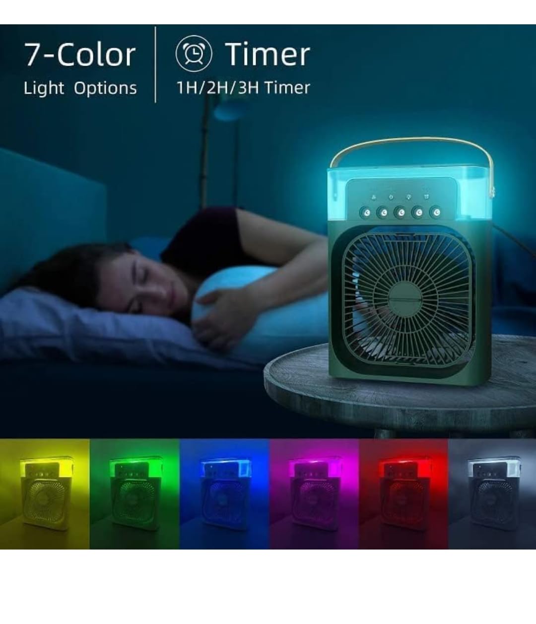 MARUNIC MiNi CoOlEr FoR RoOm CoOlInG MiNi CoOlEr AiR CoOlEr PoRtAbLe AiR CoNdItIoNeRs FoR HoMe OfFiCe ArTiC CoOlEr 3 In 1 CoNdItIoNeR MiNi CoOlEr HoMe (Multi) 2