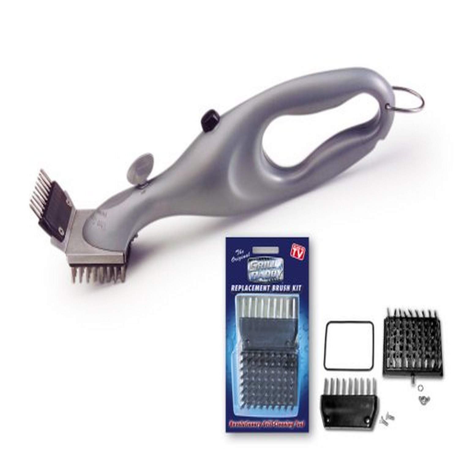 Grill Daddy 100% AUTHENTIC+AVOID CHEAP IMITATION+US & INTERNATIONAL PATENTS PENDING+BEST GRILL BRUSH+ACCESSORIES - ORIGINAL GRILL BRUSH