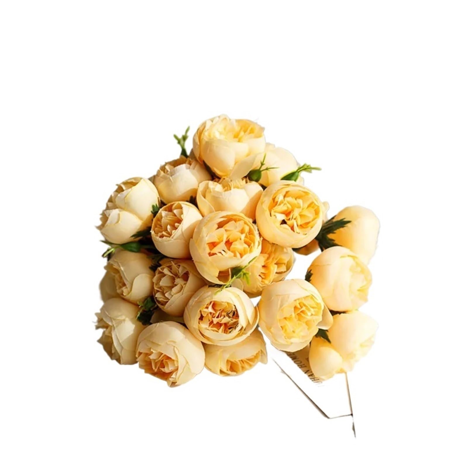 MWAHJU Peony Artificial Flowers Silk Bouquet Roses Fake Flower For Table Vase Arrange Home Wedding Decoration For Home