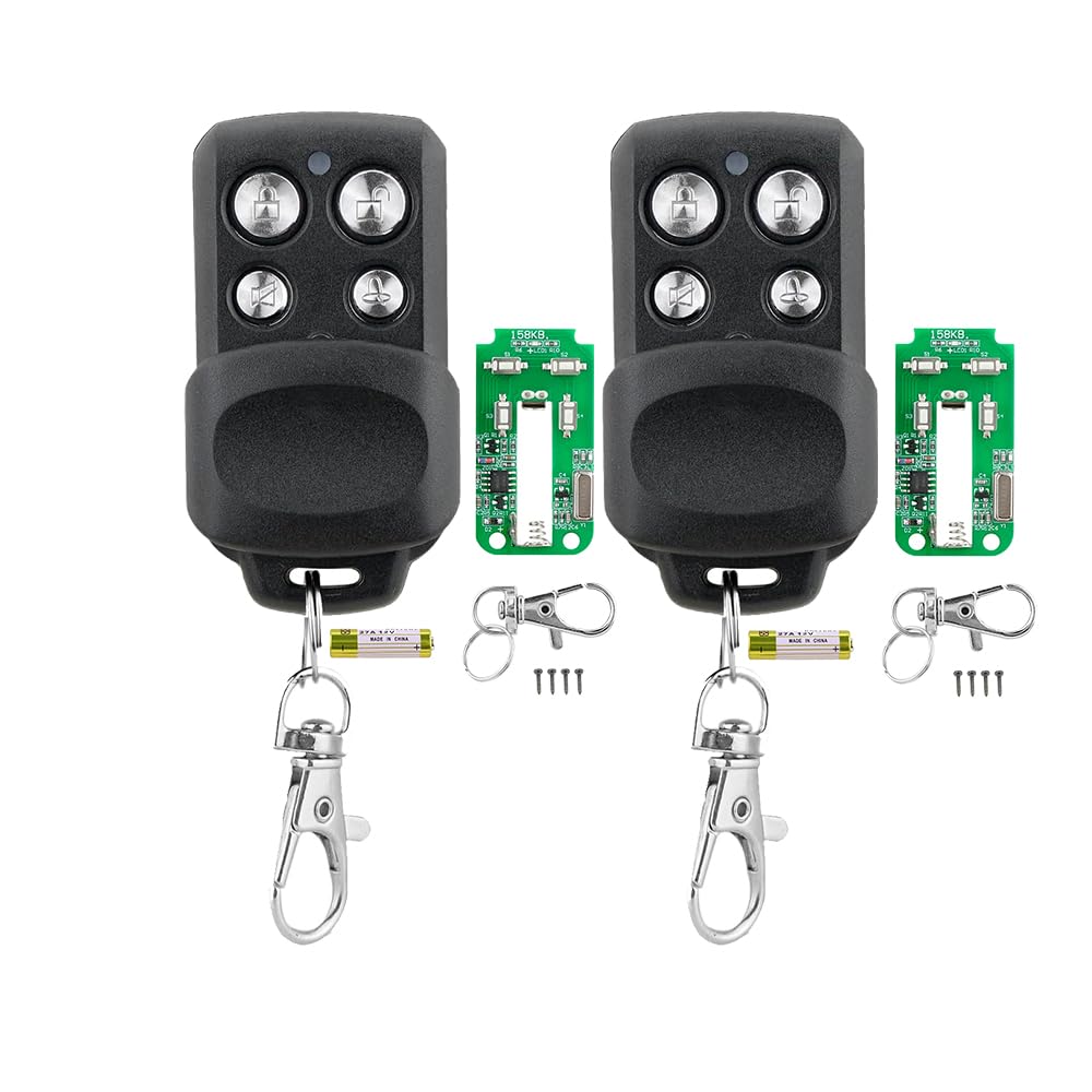 2PCS 433.92MHZ For Chamberlain Liftmaster Remote Control For Chamberlain Remote For Liftmaster Remote For Remote For Chamberlain Liftmaster Garage Door