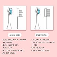 Vista 4 de Electric Toothbrush Can Be Charged for 60 Days with USB, and One Electric Handle Can Be Used Normally for One Year with 4 Replacement Brush Heads