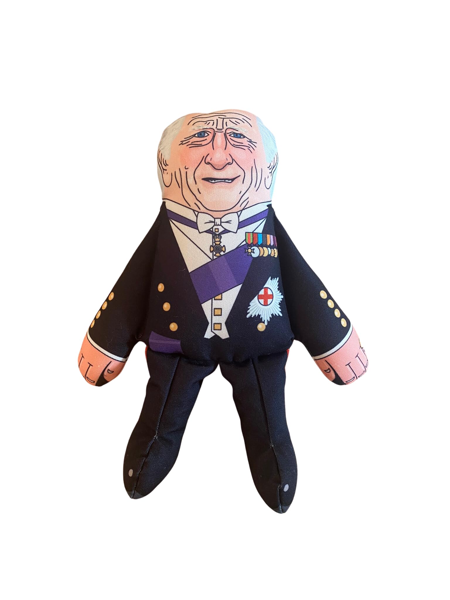 Pet Hates Toys Political Leaders Soft Cat Toys With Cat Nip (Charles, Regular)