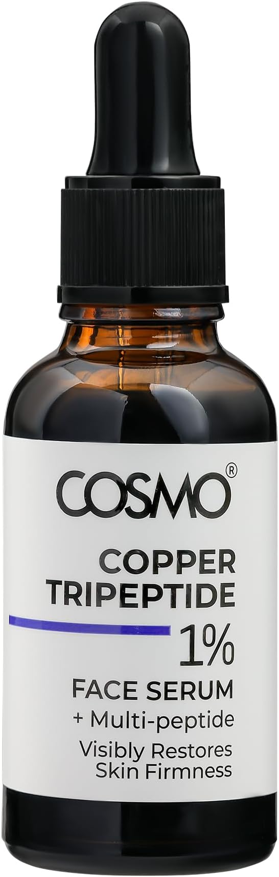 CD COSMO DESIGNS 1% Copper Tripeptide + Multi-peptide Face Serum Signs of Aging | Firming & Lifting 30ml