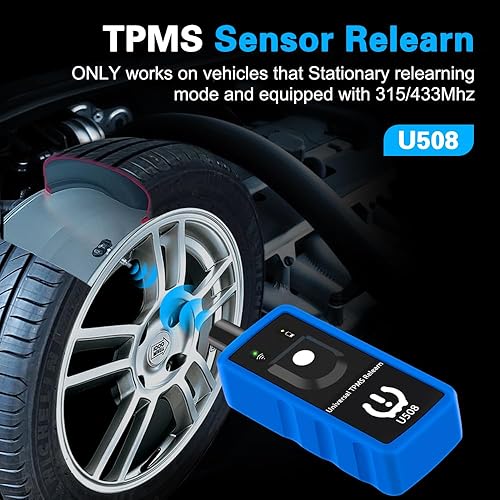 Miniatura 2 de TRISCO Tpms Relearn Tool U508 Universal for GM Jeep and Ford Chrysler Dodge Tire Pressure Monitor Sensor TPMS Reset Activation Tool 2025 Edition