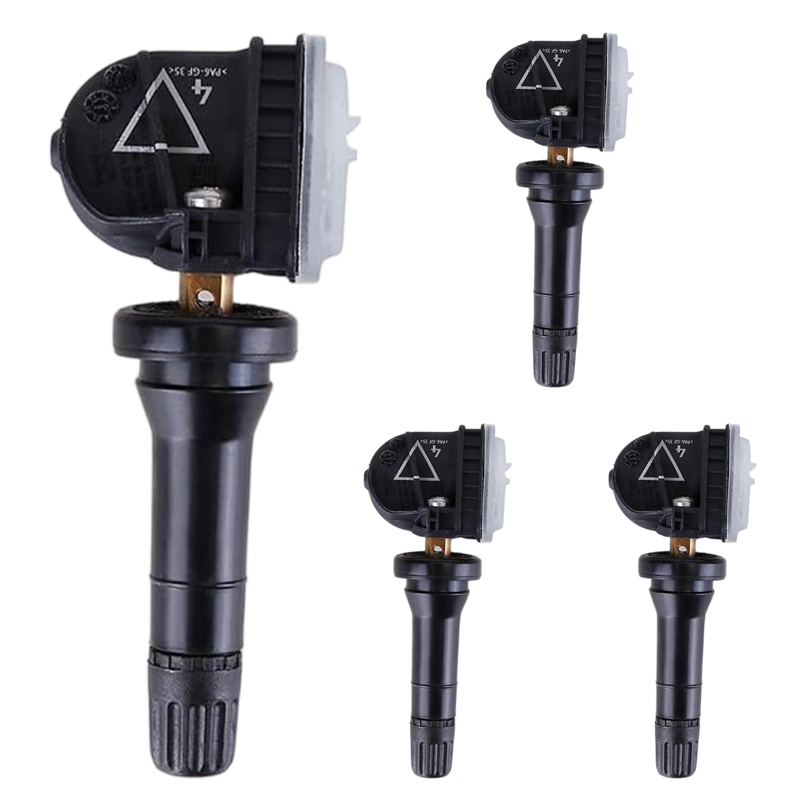 4 Sensor de presión de neumáticos 2036804 433 MHz TPMS Compatible con Ford Galaxy (ab 01/2015), Mondeo (ab 10/2017), S-MAX (ab 01/2015), Edge (ab 08/2015), Mustang (ab 01/2015), Fiesta (ab 05/2017)