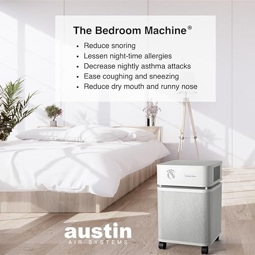 Miniatura 4 de Austin Air Bedroom Machine - Purificador de aire, Acero, Azul Midnight, Estándar