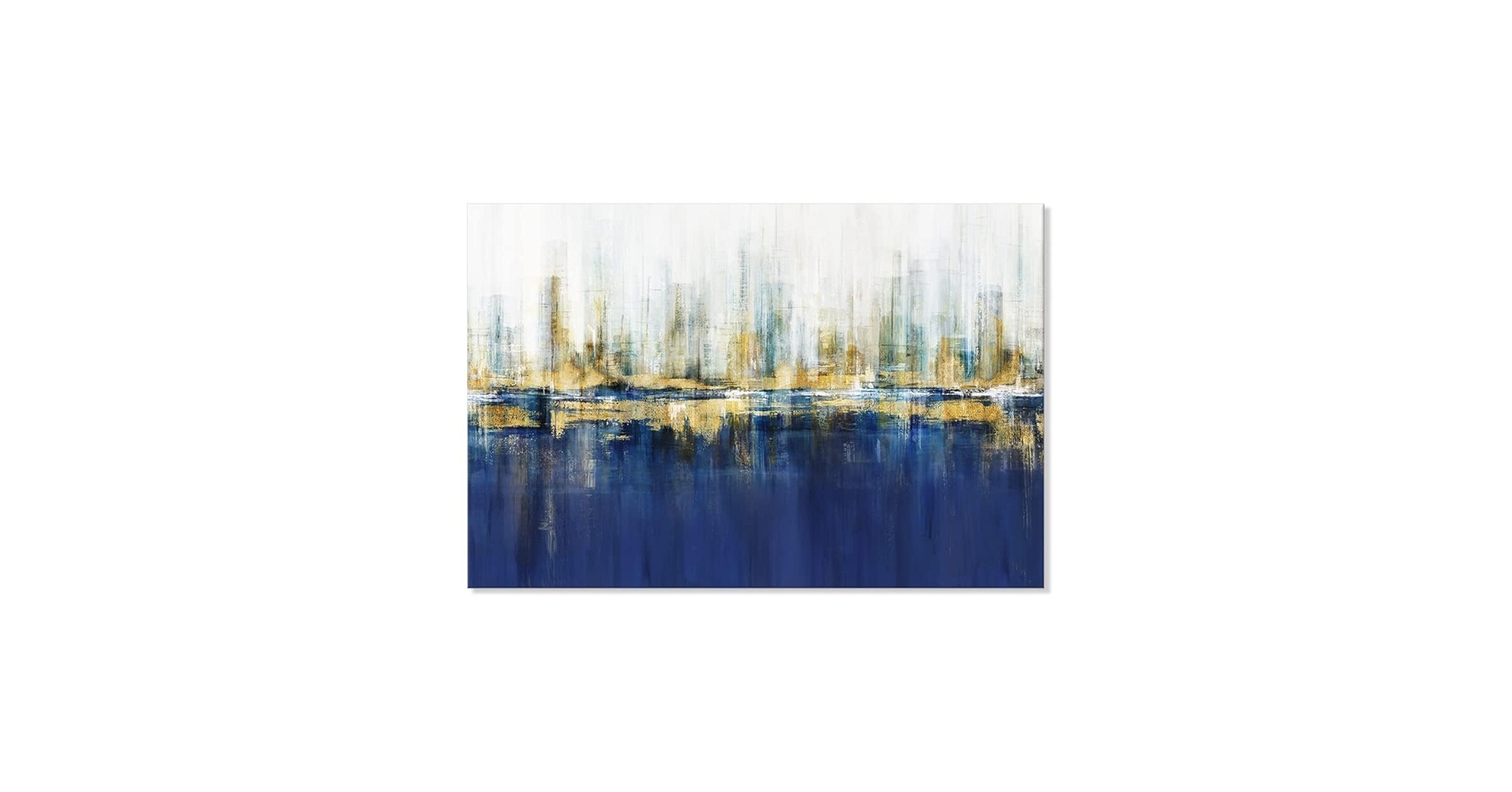 The Art of e Quaintance　Blue The Art of e Quaintance Blue LevvArts Teal and Grey Abstract