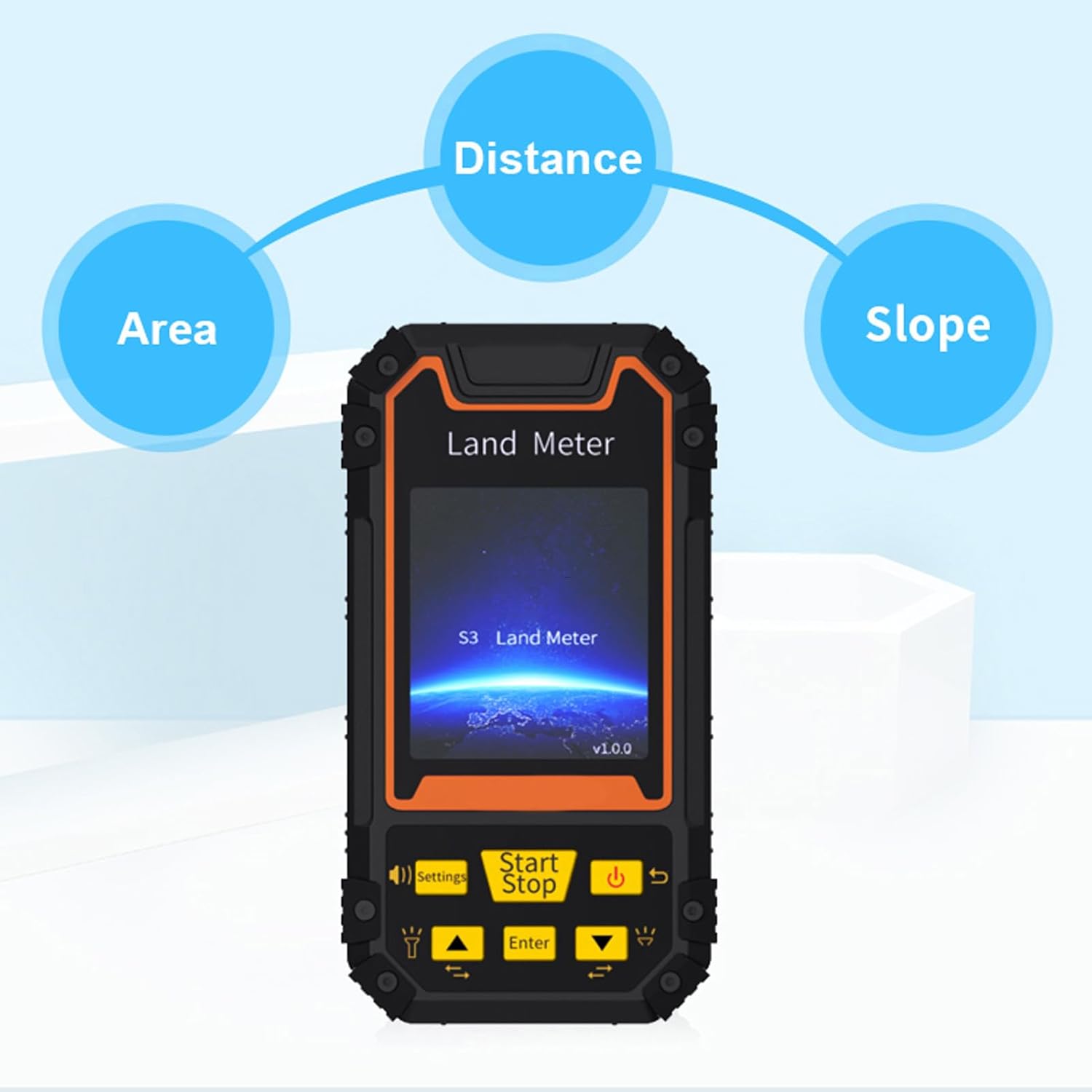 Generic 屋外用の高精度、現場作業者向けの簡単な操作を備えたミニポータブル土地測量測量ツール