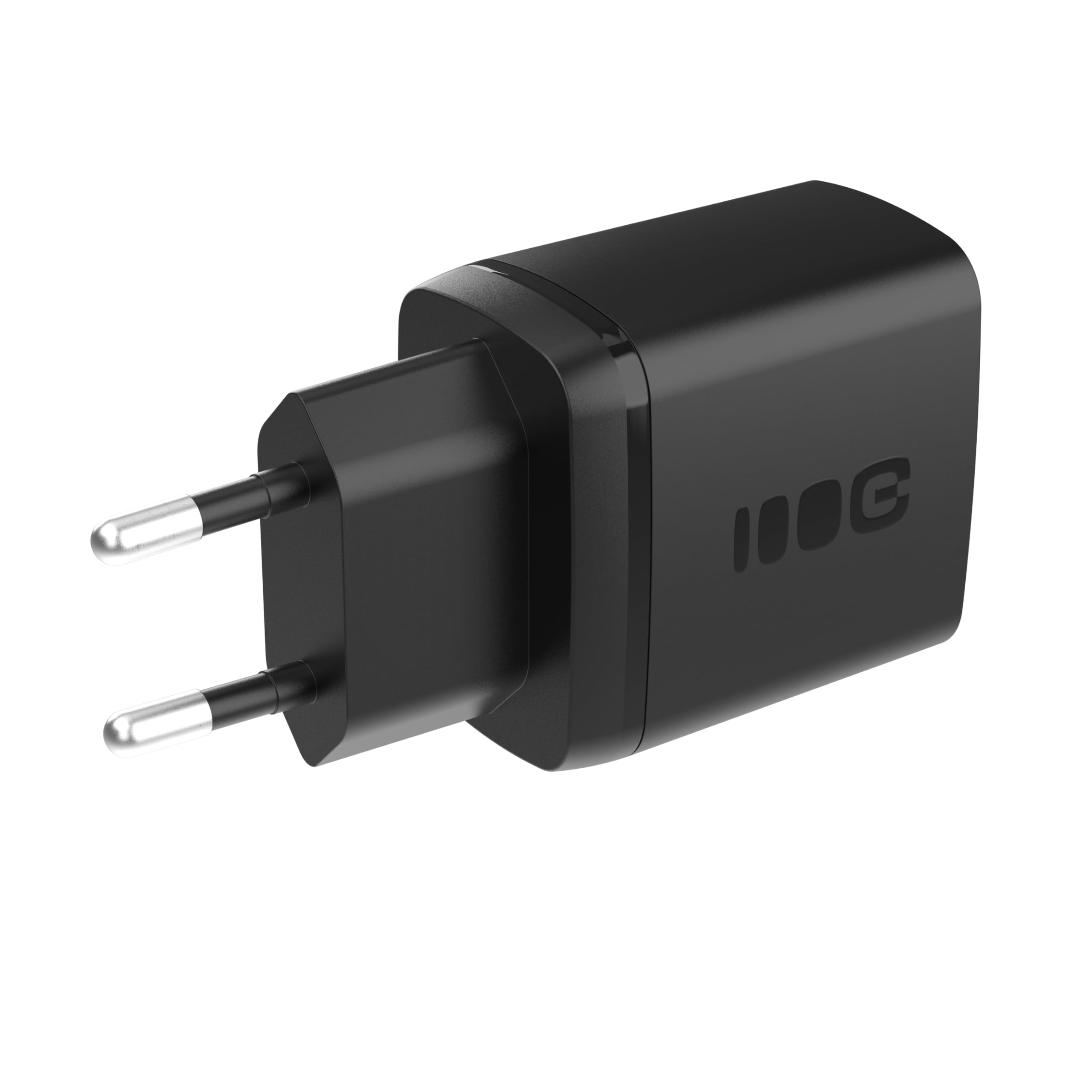 Greencell PowerSource Solo30 czarna ładowarka 30 W USB-C Power Delivery kompaktowa ładowarka z USB-C do iPhone 16, iPad Pro kompatybilna z iPhone 16/15/15 Plus/iPhone iPad