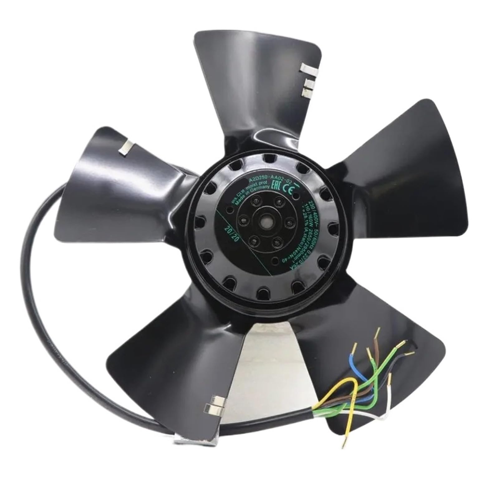 Cxdfrser One Color A2d250-Aa02-02 400V Ac 0.22A 160W 1845M3/H 2950Rpm Cooling Fan