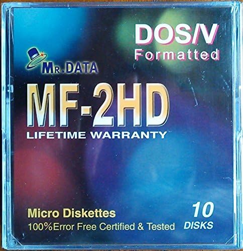 Cmc Mr.data 3.5インチ フロッピーディスク 10枚入 Windows 【正規販売店】 Vフォーマット Dos