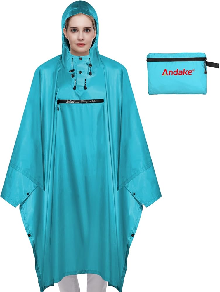 男女兼用軽量防水レインコート - ポリエステル100% 男女兼用軽量防水レインコート - ポリエステル100% 新登場