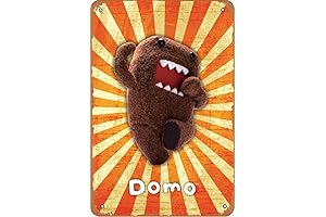 Domo Burst Metal Tin Vintage Decoration