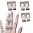 Finger Buddy Wraps, 6 PCS Finger Loops Tapes for Broken, Jammed, Swollen Finger or Dislocated Joint, Splints Brace for Pinky Ring Middle Index Trigger Finger, Toe Strap Bandage
