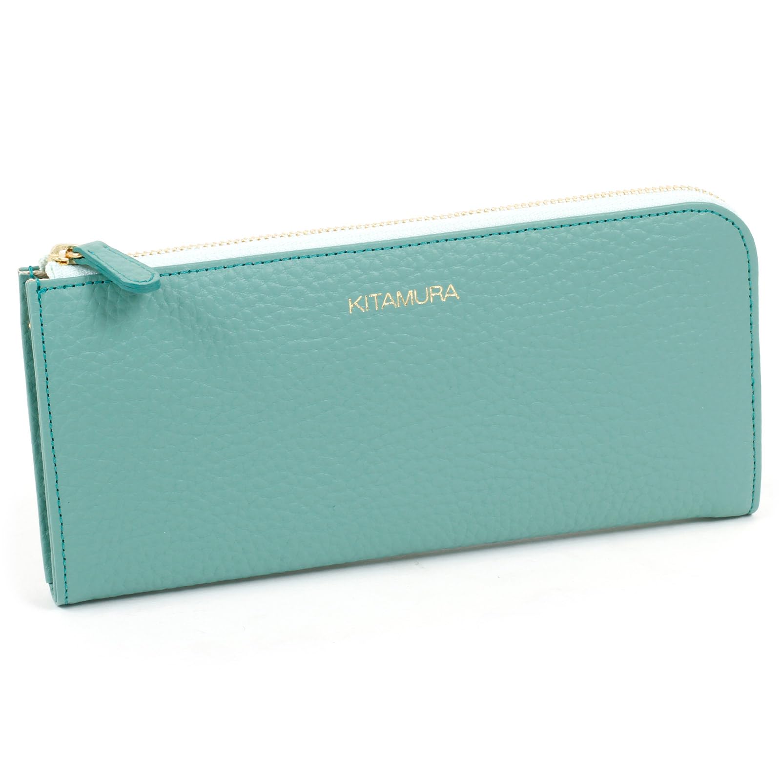 Amazon | [キタムラ] カラーコンビ 長財布 PH0790 グリーン/アイス
