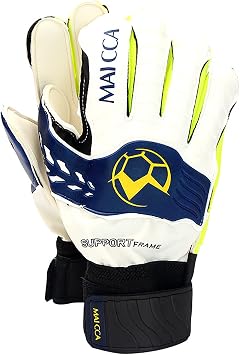 Adult Soccer Goalkeeper Gloves Men Finger Guard Thick Soccer Latex Sports Training Gloves Rugby Hockey Cycling
