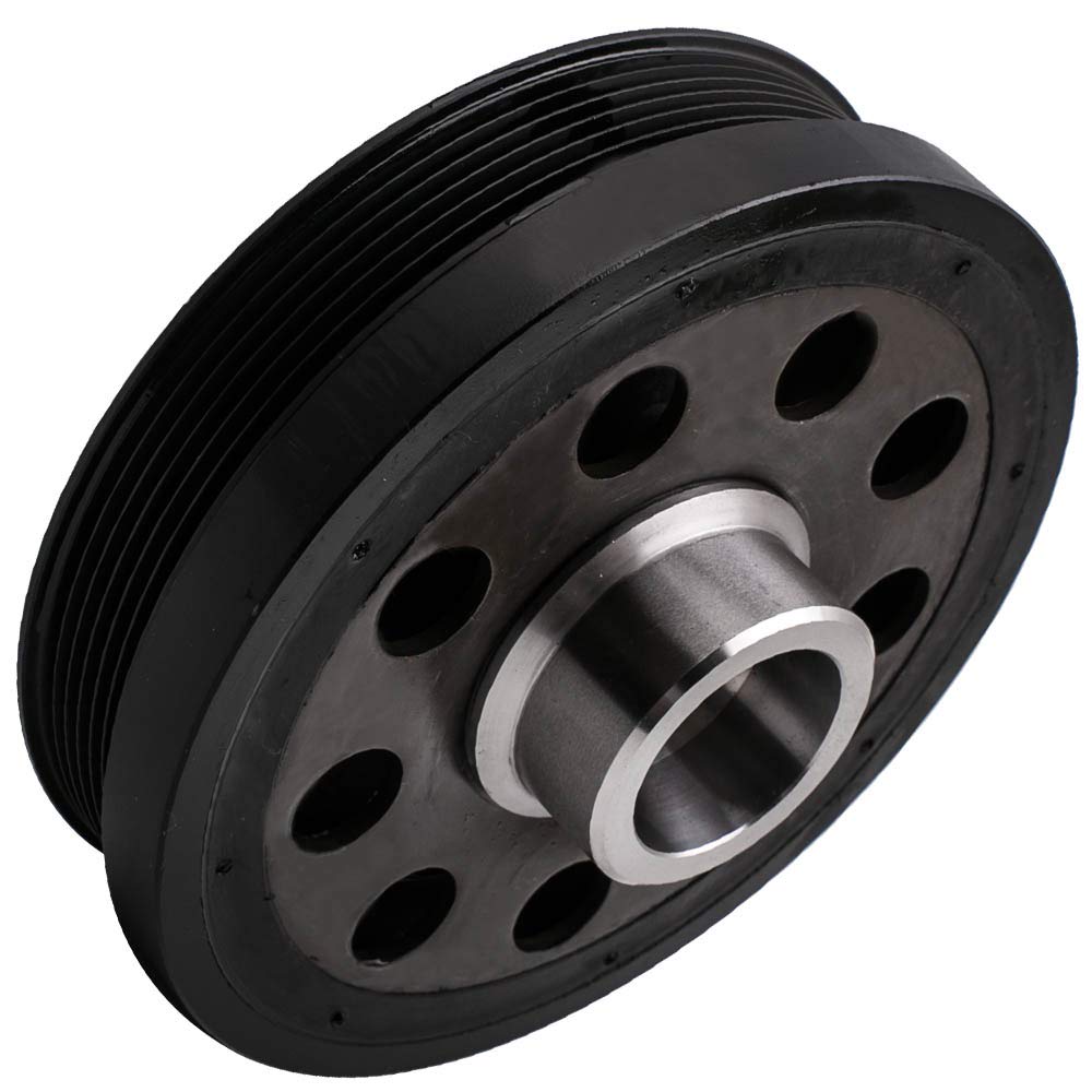 maXpeedingrods Poulie de vilebrequin pour N47 E81 E87 E90 E91 E92 E84, pour série 1 3 5 X1 X3, cylindre PK6