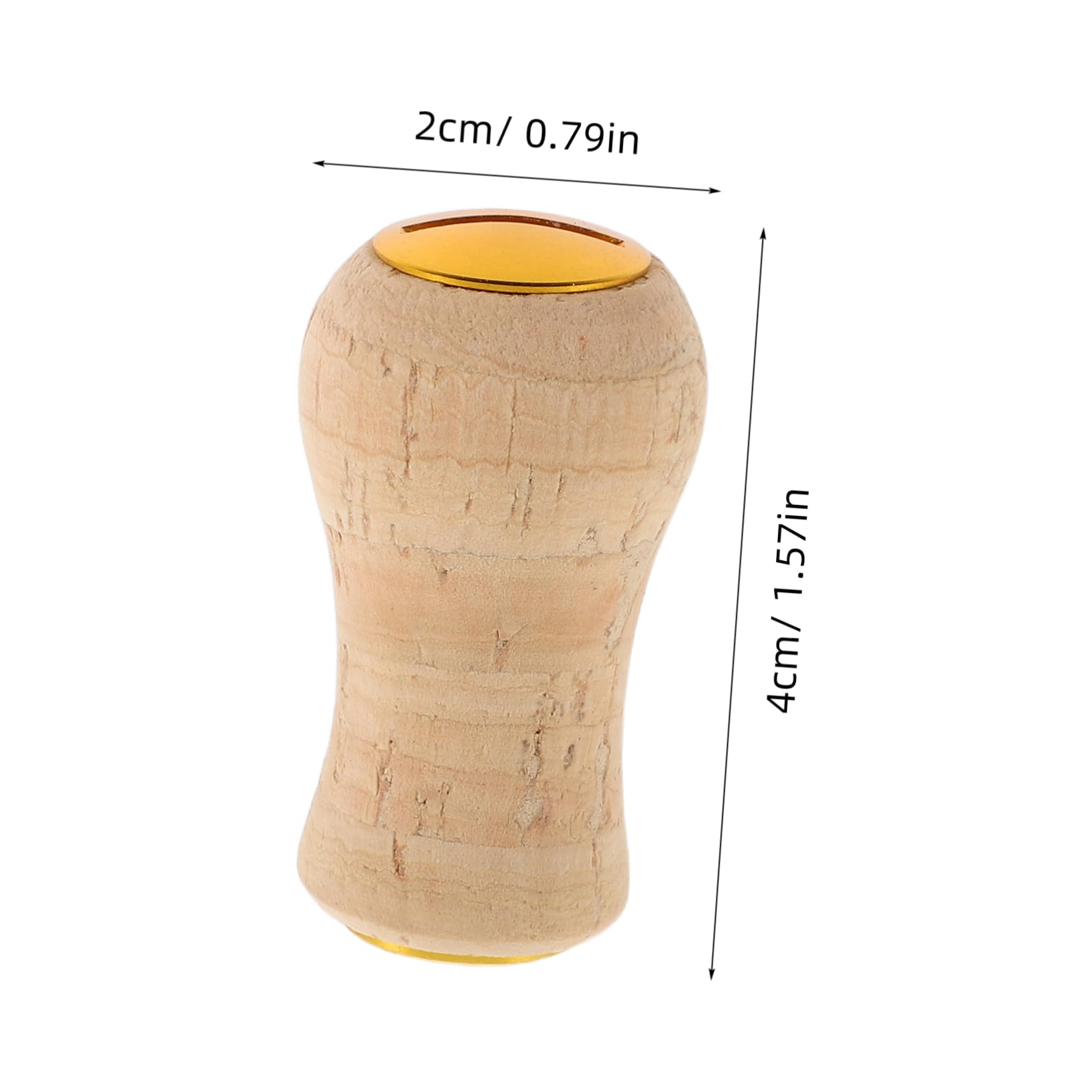 BCOATH Lightweight Cork Handle Knob for Fishing Reels Comfortable Replacement Grip for Spinning Reels Durable Design Easy Installation Enhances Fishing Experience