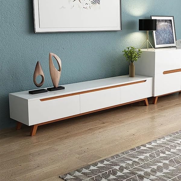 Curated visual reference: Vandana Interiors Modern 70 Nordic Minimalist TV Stand White Lacquered Photo Inspiration