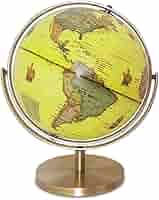 Amazon.co.jp: 精巧な地球儀 720°回転地球儀デスクトップ地球儀英語版