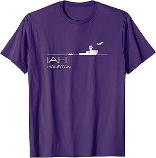 Houston Texas Airport Code Souvenir Gift IAH T-Shirt