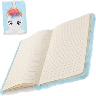 PRETYZOOM Caderno Menina Cadernos Material De Escritório Escolar Caderno Desenhos Animados Estudante Diário Infantil Cadeado Caderno Trava Caderno Cadeado Caderno Infantil