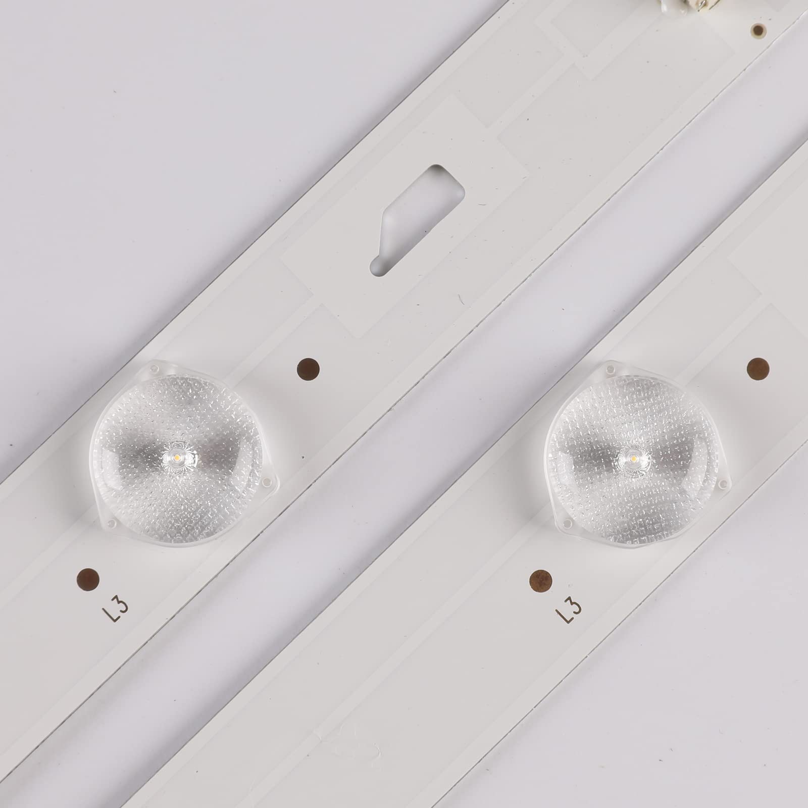 2 Pièces/Kit Bandes LED Adaptées For THOMSON 32 TV 32HC3106 32HS3023 32HS3033 LB320T MSA 32HR332M06A0 V5 PB08D554173BL051 003H Lampes de remplacement pour téléviseur(2 set)