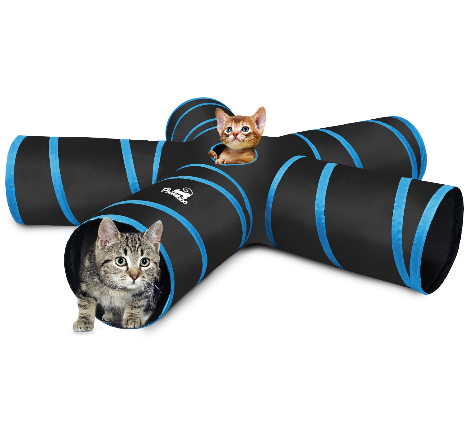 オーダー用パネル カゥボーイ ネコ Amazon | キャットトンネル Pawaboo 猫用 5道猫トンネル