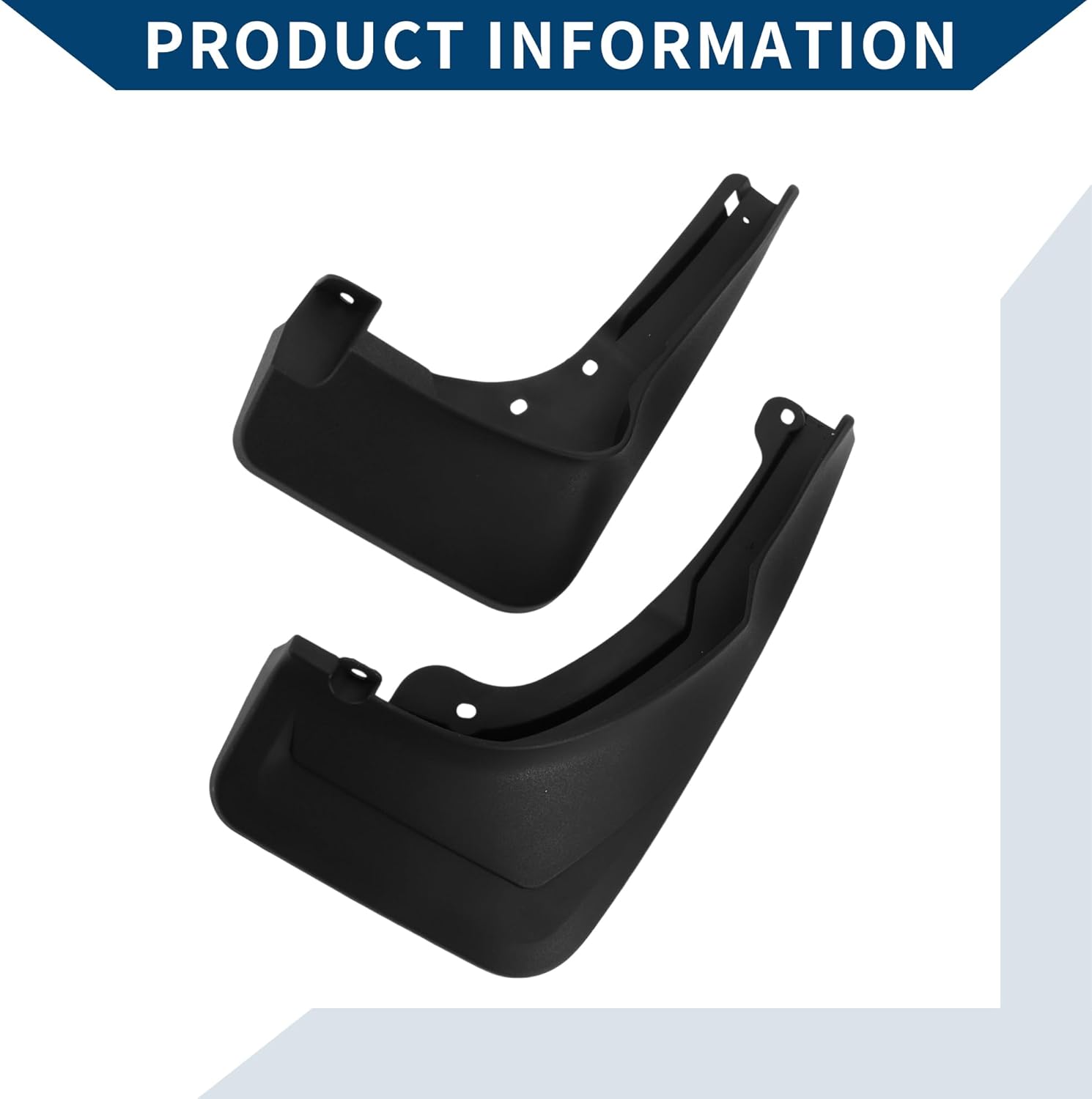 Mud Flaps Splash Guards W/Mount Accessories for Mercedes-Benz GLC with Pedal 2023 Front and Rear Mud Guards 1 Set
