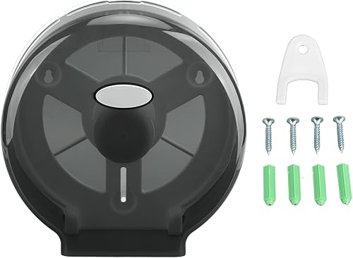 Dispensador de papel higiénico de un solo rollo, dispensador de papel higiénico comercial jumbo para montaje en pared, dispensador de papel