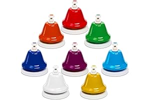 8 Notes Desk Bells: The Perfect Musical Instrument for Learning and Entertainment