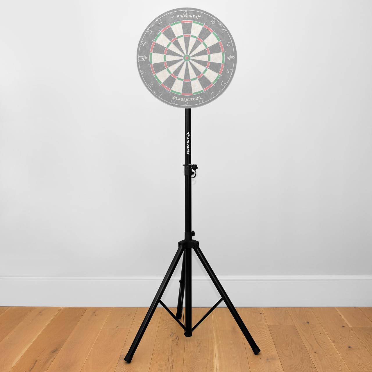 PINPOINT Dartboard Stand | Portable & Adjustable Height Dart Board Stand