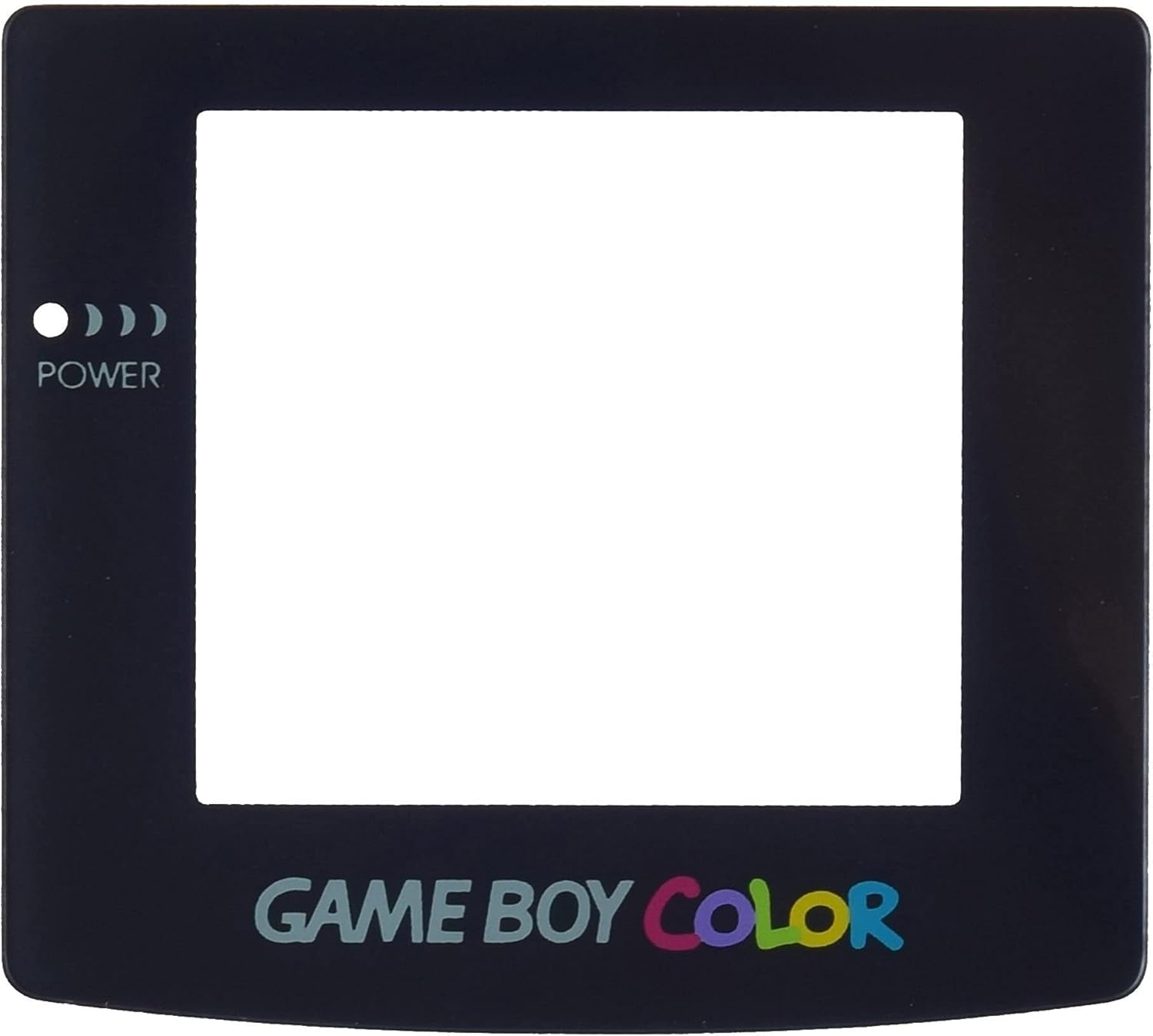 GAMEBOY COLOR pantalla transparente en vidrio-plástico